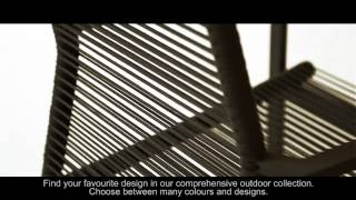 preview picture of video 'Cane-line outdoor garden furniture - Weave & Rope collection'