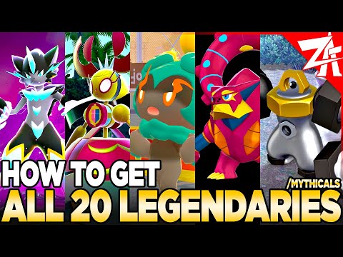 How to Get ALL 20 Legendary Pokemon in The Mega Dimension