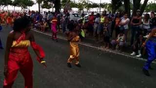 preview picture of video 'Carnaval 2014 Plastic System Band dans les rues de Fort de France Martinique'