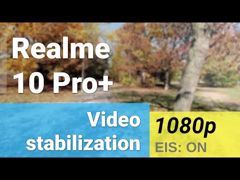 Full HD 1080p 30fps (EIS stabilization test, main camera) - Realme 10 Pro+ video sample