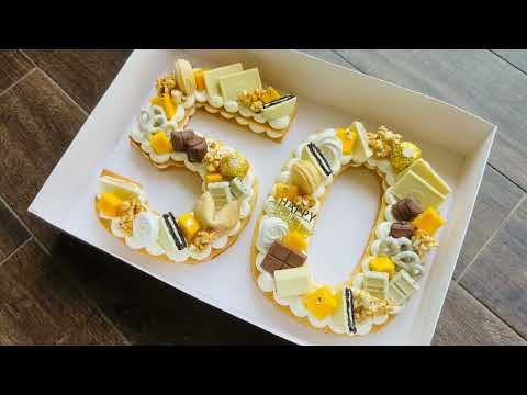 עוגת מספרים 50 - תמונה מהסרטון