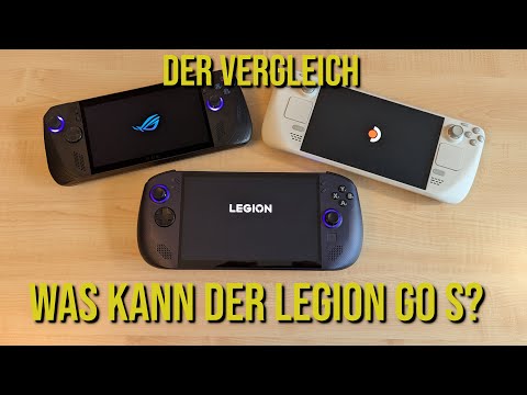 Legion Go S: Besser als Steam Deck OLED & ROG Ally X?
