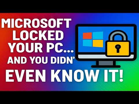 Microsoft Locked Your PC... and You Didn't Even Know It!