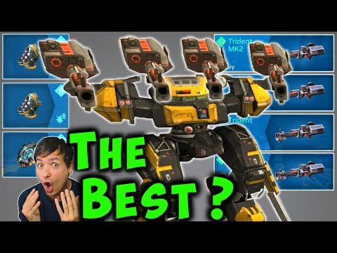 New BEST? TRIDENT BEHEMOTH Mk2 War Robots 5.3 Max Gameplay WR