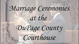How to Get Married at the DuPage County Courthouse