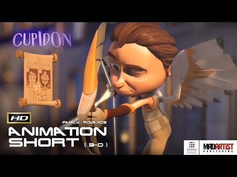 CGI 3D Animated Short Film "CUPIDON" Funny Romantic Animation by ESMA