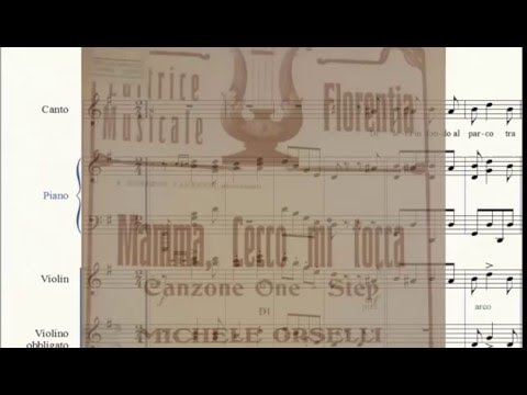Michele Orselli - Mamma, Cecco mi tocca, 1929