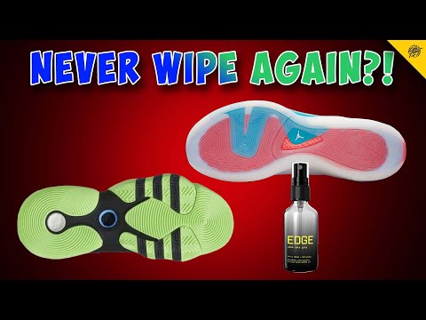 This Improves TRACTION On DIRTY COURTS?! Edge Sole Spray Review!