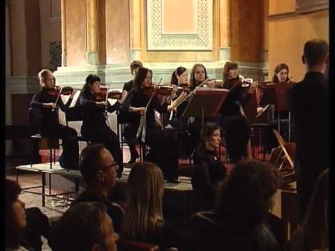 Handel - Concerto per organo - Op. 4,3 - g-moll - parts I-II - Fortunati orchestra