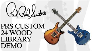 Video thumbnail for PRS Custom 24 30th Anniversary PRS Custom 24 Demo Review by GAK