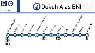 LRT Jabodebek Cibubur Line Announcements  | Dukuh Atas BNI – Harjamukti