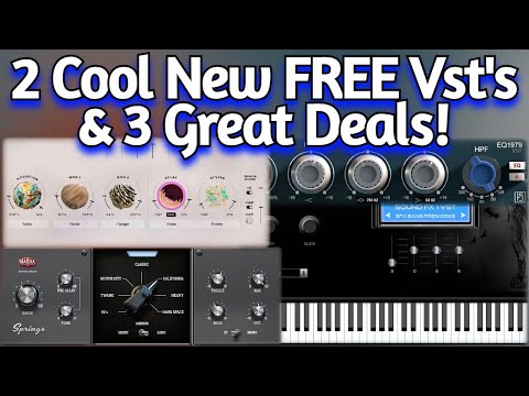 2 Cool New FREE VSTs & 3 Deals - Ujam, Waves, Air Music (Magma Springs, UFX Reverb, Sprite, EQ1979)
