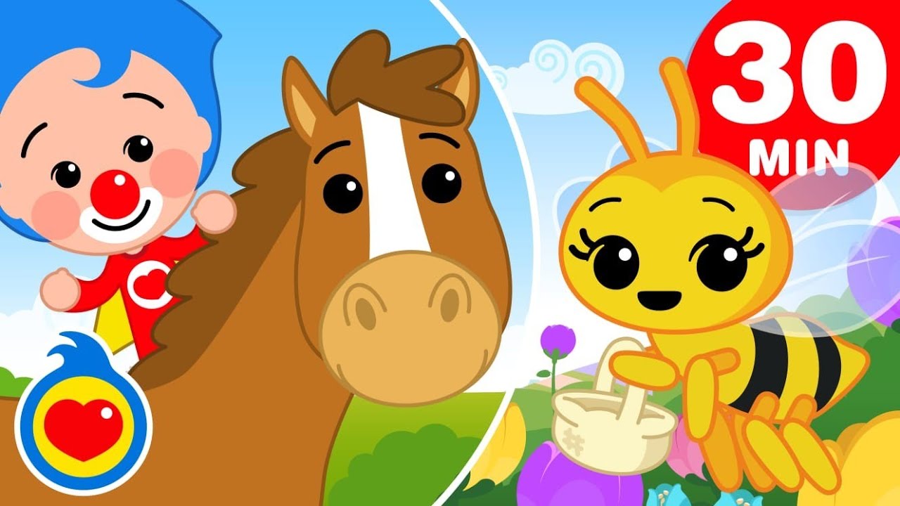 Como Los Animalitos | Y Muchas Más Canciones Infantiles de Animales (30 Min) | Plim Plim