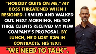 Download lagu 'Tak Ada yang Menyerah pada Saya,' Bos Saya Memperingatkan. Saya Tersenyum—Menjelang Siang, Dia Telah Kehilangan $2 Juta dan Semua Klien Utamanya. mp3