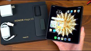 Honor Magic V2 Unboxing and Hands On!