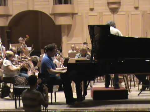 S. Prokofiev Third concertо. Denis Matsuev. Rehearsal