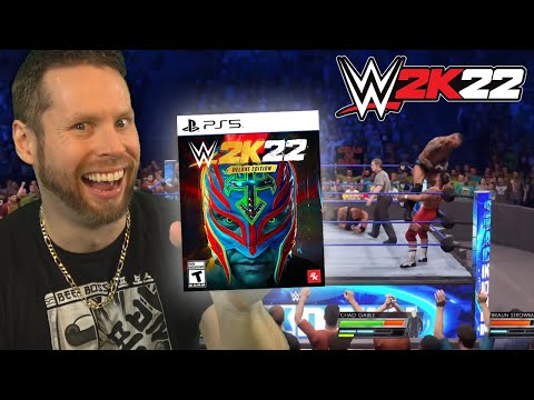 My WWE 2K22 Debut LIVE STREAM!