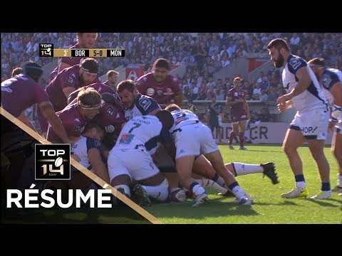 TOP 14 - Résumé Bordeaux Bègles-Montpellier: 47-17 - J5 - Saison 2017/2018