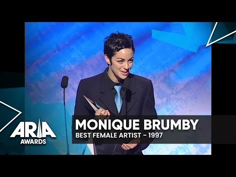 Monique Brumby wins Best Female Artist | 1997 ARIA Awards