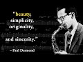 Paul Desmond - Black Orpheus solo transcription