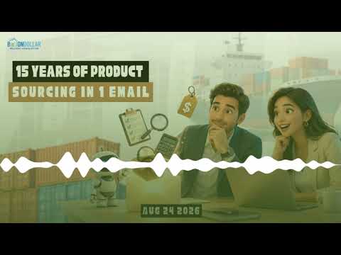 15 Years of Product Sourcing in 1 Email