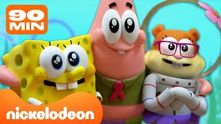 Download lagu Kamp Koral | SpongeBob Balapan di Demolition Derby! | Kompilasi 100 Menit | Nickelodeon Bahasa mp3