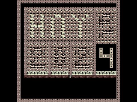 Boulder Dash for fun - 'Happy New Year!' by Dustin