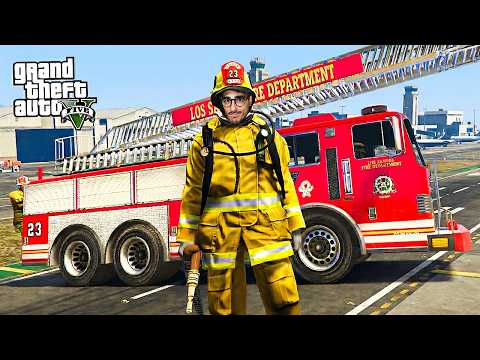 IL NUOVO LAVORO da POMPIERE su GTA 5! (New Update)