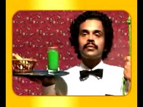 Hysterical funny crazy hotel waiter