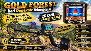 Görüntülü Gold Forest Altın Define Dedektörü Videosu