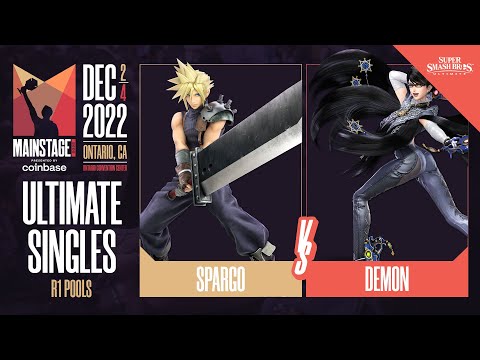 Sparg0 (Cloud, Pyra) vs Demon (Bayonetta) - Ultimate Singles Pools Winners SF  - Mainstage 2022