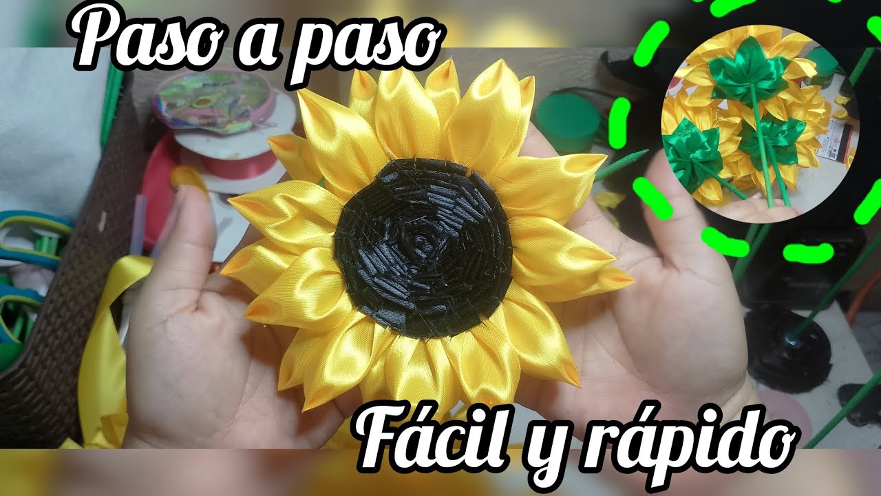 Large sunflower 🌻easy and quick for bouquet #crafts #diy #flowers #tutorial #seternalroses #stepb...