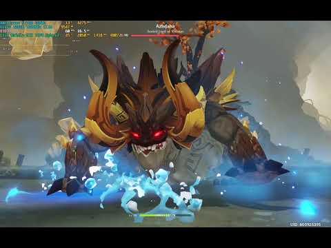 Testing All Geo Team VS Azhdaha