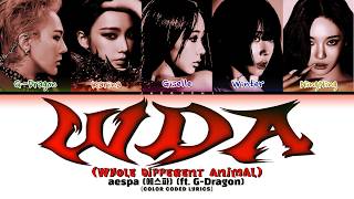 Download lagu aespa (에스파) (Feat. G-DRAGON) 'WDA (Whole Different Animal)' (Color Coded Lyrics) mp3