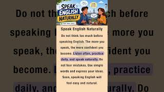 Speak English Naturally | English Listening Practice