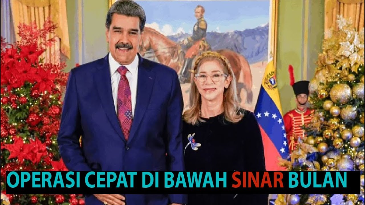Amerika Tangkap Maduro dan Istrinya