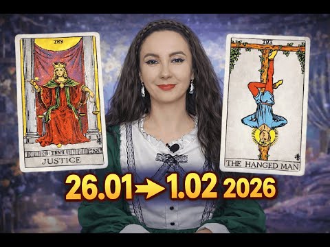 26. Januar – 1. Februar 🧚‍♀️ Historische EreignissGerechtigkeit! 🔮 Tarot-Horoskop nach Sternzeichen