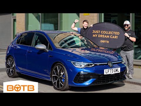 VOLKWAGEN GOLF R WINNER COLLECTS HIS £44,000 BLUE BEAUTY | BOTB Collections
