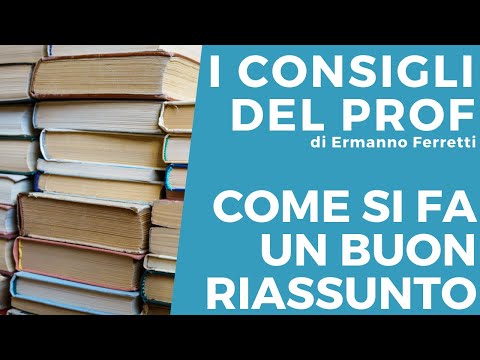 How to write a good summary