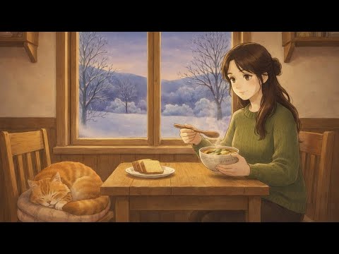 Winter Cottage ASMR | Making Miso Soup on a Snowy Day