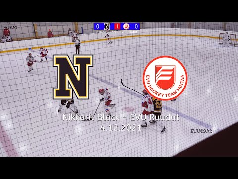 Nikkarit Black - EVU Ruudut  U13  4.12.2021