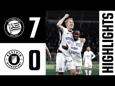 HIGHLIGHTS | SK Sturm Graz vs. Austria Klagenfurt | 14. Runde