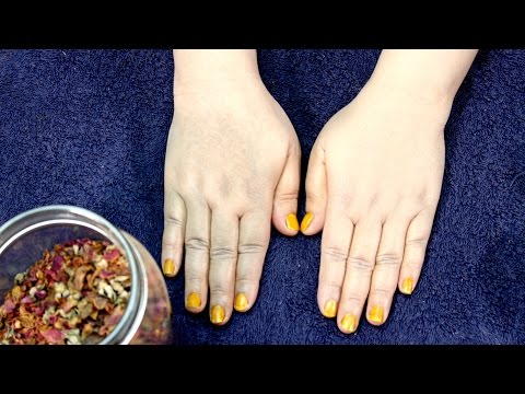 How To Get Extra Fair & Beautiful Hands - Skin Whitening Home Remedies Video