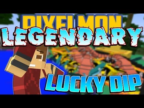 Minecraft Pixelmon Mini-Game: Legendary Lucky Dip! w/LittleLizard, TinyTurtle and Vikkstar!