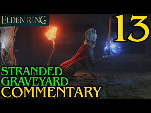 Elden Ring Walkthrough Part 13 - Burial Watchdog & The Stranded Graveyard Depths (PS5 Gameplay)
