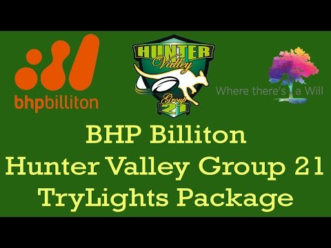 BHP Billiton Group 21 Muswellbrook v Murrurundi Ladies League Tag TryLights Package
