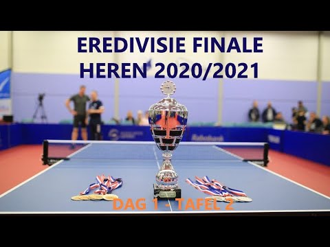 Eredivisie finale heren 2020/2021 Dag 1 - Tafel 2