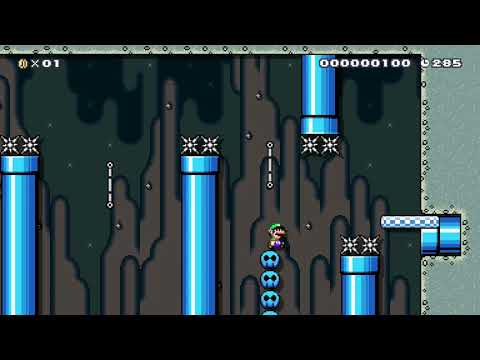 Blue White Red by Revolv - Super Mario Maker 2 - No Commentary 1by