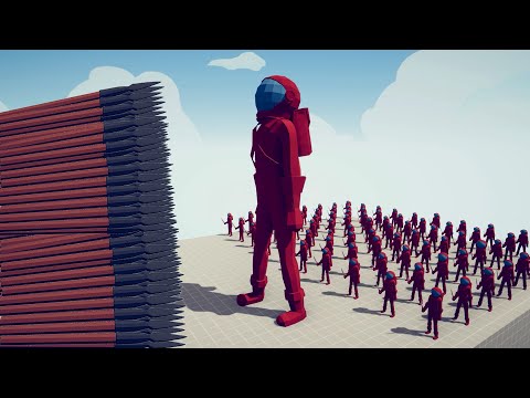 100x IMPOSTOR & GIANT IMPOSTOR AMONG US vs 3x EVERY GOD | Totally Accurate Battle Simulator - TABS