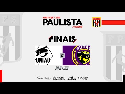União RD x Pumas - Final do Camp. Paulista de Futsal, Sub 08 - Série Ouro A2